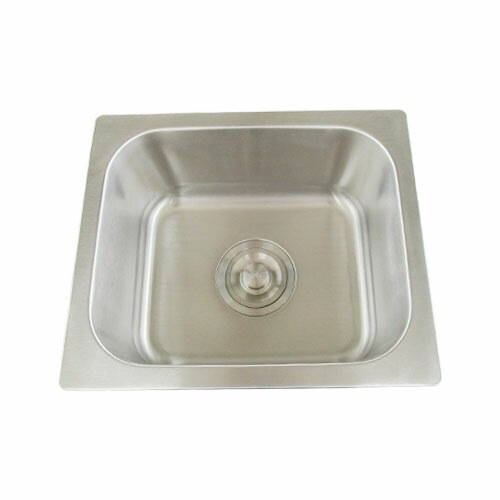 キッチンシンク おしゃれ 深型 スクエア 四角 ステンレス 埋め込み シルバー 幅38 奥行32 高18cm Ink h 水回り製品通販専門店 ビーキューブ