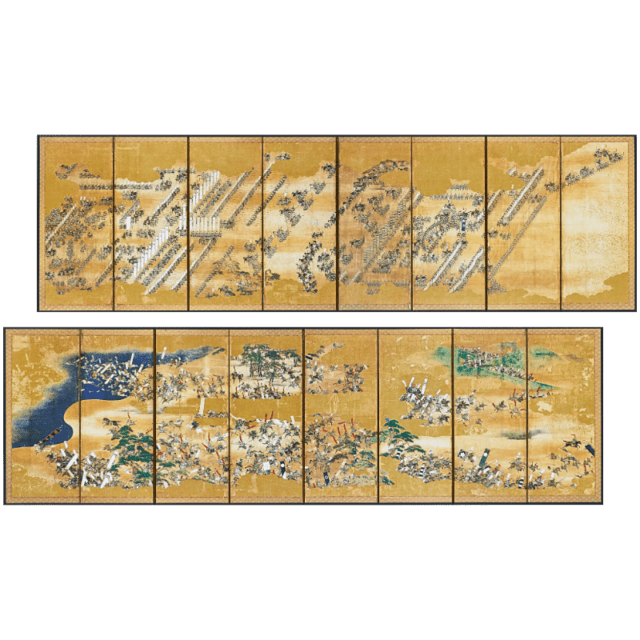 縮小屏風〈川中島合戦図屏風 〉京都便利堂オンラインショップ