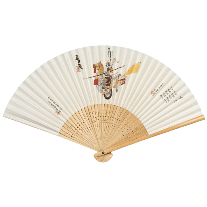 扇子〈騎馬武者圖〉山口晃(男女兼用)京都便利堂オンラインショップ