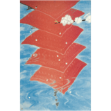 コロタイプ絵はがき〈季趣五題 はるうらら 惜春〉池田遙邨 BC-063|コロタイプ絵はがき|絵はがき / ポストカード