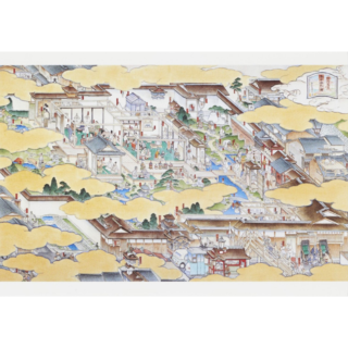 絵はがき〈邸内見立 洛中洛外圖〉山口晃京都便利堂オンラインショップ