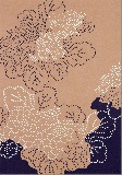 SALE　絵はがき〈染型撰 あき：ぼたん菊〉B-031 (1枚/10枚組)通常価格150円/1500円を約50％OFF|絵はがき / ポストカード