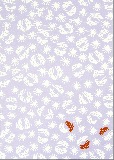 SALE　絵はがき〈染型撰 あき：小蝶紋〉B-074 (1枚/10枚組)　通常価格より約50％OFF|SALE！