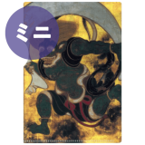 再生PP ミニクリアファイル〈国宝 風神雷神図屏風〉俵屋宗達|ステーショナリー|アートを使う