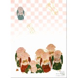 A4クリアファイル〈伏見人形図〉伊藤若冲|ステーショナリー|アートを使う