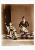 絵はがき フランス国立ギメ東洋美術館 幕末明治写真コレクション〈侍〉巴御前と源義仲