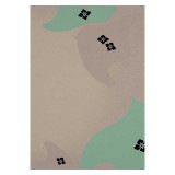 SALE　絵はがき〈染型撰 ふゆ 渦に千鳥〉B-053(1枚/10枚組)　通常価格より約50％OFF