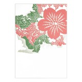 SALE　絵はがき〈染型撰 はる：やり霞に桜〉B-020 (1枚/10枚組)　通常価格より約50％OFF