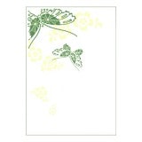 SALE　絵はがき〈染型撰 はる：蝶紋桜〉B-051(1枚/10枚組)　通常価格より約50％OFF