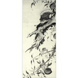 コロタイプ長型はがき 〈桃蝦蟇図 (部分)〉 曽我蕭白|ジャンルで選ぶ|絵はがき / ポストカード