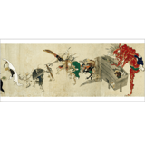 長型はがき〈重文 百鬼夜行図(部分)〉KW-502|ジャンルで選ぶ|絵はがき / ポストカード