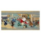 長型はがき〈酒呑童子絵巻(部分)〉亀岡規礼|ジャンルで選ぶ|絵はがき / ポストカード