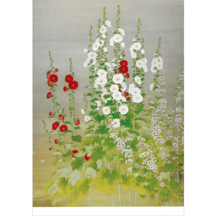 絵はがき〈花葵〉稲葉春生 O-33京都便利堂オンラインショップ