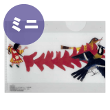 SALE　ミニクリアファイル〈いっすんぼうし〉 通常価格より30％OFF