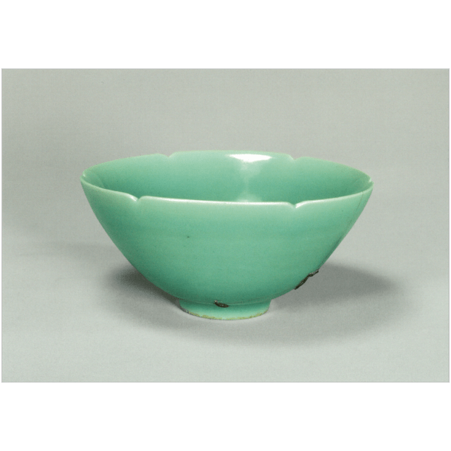 福袋対象】絵はがき〈重文 青磁輪花茶碗 銘 馬蝗絆〉中国・龍泉窯 T