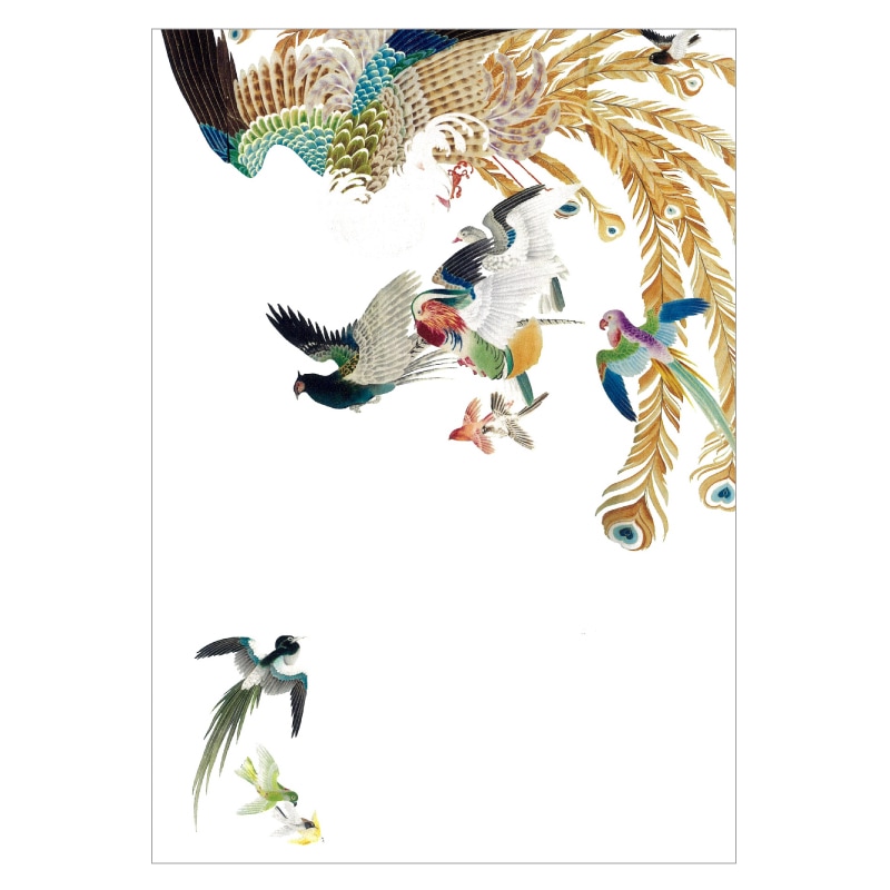 【漆】　★ 漆藝 大漆描金花鳥紋掛鏡 ★　清朝期　柳樹 白鷺 蒔絵文様　文房雅玩 絵瀬戸瓔珞紋茶碗 口縁に金直しありますが、ボディの色と