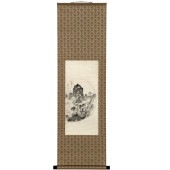 掛軸〈秋山晩晴図〉浦上玉堂|掛軸・まくり|アートを飾る