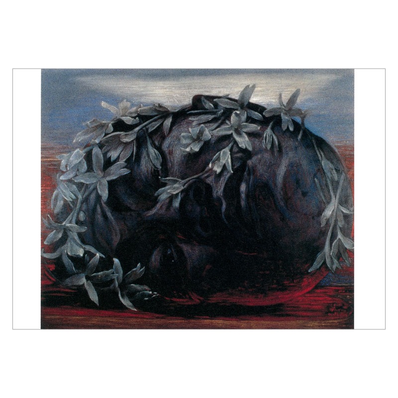 絵はがき〈花よ、人は死んだらどこへ行くのか〉チャーチャーイ・プイピア FA-53|ジャンルで選ぶ|絵はがき / ポストカード