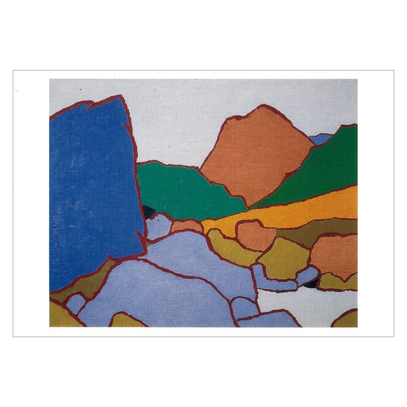 絵はがき〈岩殿山〉熊谷守一 洋-25|絵はがき / ポストカード