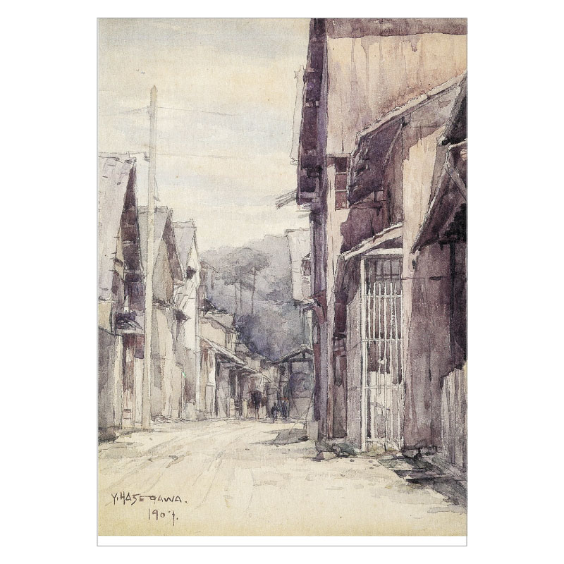 絵はがき〈梨木通〉長谷川良雄 洋-30|絵はがき / ポストカード