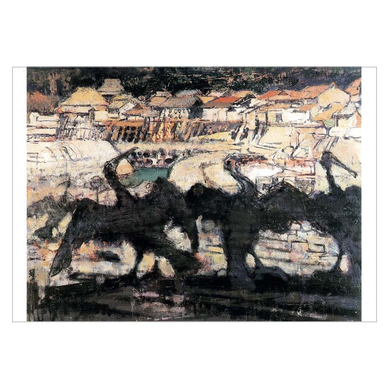 絵はがき〈鵜〉須田国太郎 洋-31|絵はがき / ポストカード