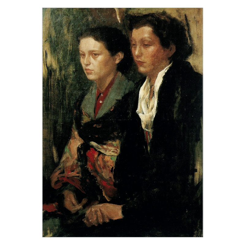 絵はがき〈娘達〉小磯良平 洋-34|絵はがき / ポストカード