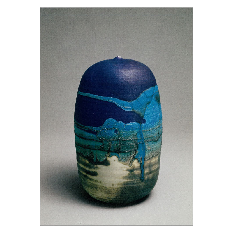 絵はがき〈オーシャン・エッジ〉タカエズ・トシコ 陶-14|絵はがき / ポストカード