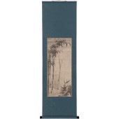 掛軸〈墨竹図）伝蘇東坡|掛軸・まくり|アートを飾る