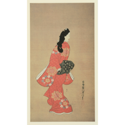 く*@様 純金絵画アートシリーズコレクション　「見返り美人」浮世絵　逸品 K24 く*@様 純金絵画アートシリーズコレクション 「見返り美人