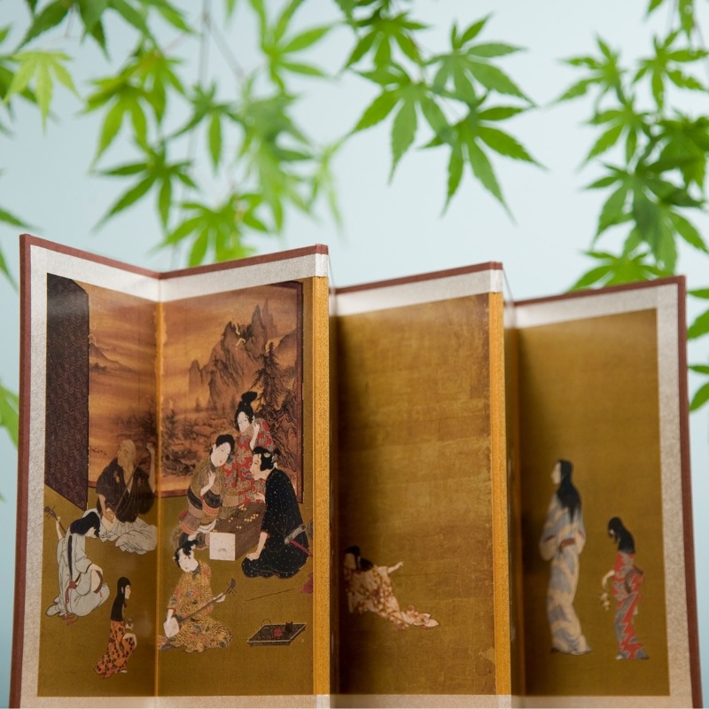 縮小屏風〈国宝 彦根屏風〉(大) 便利堂 縮小屏風〈国宝 彦根屏風〉(小)京都便利堂オンラインショップ