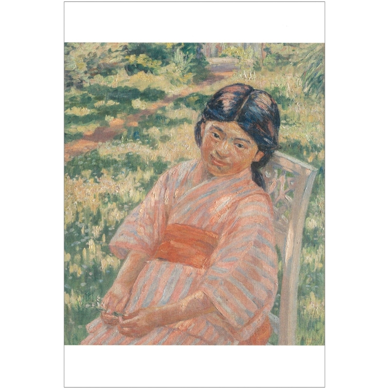 絵はがき〈もるる日影〉黒田清輝 NA-145京都便利堂オンラインショップ