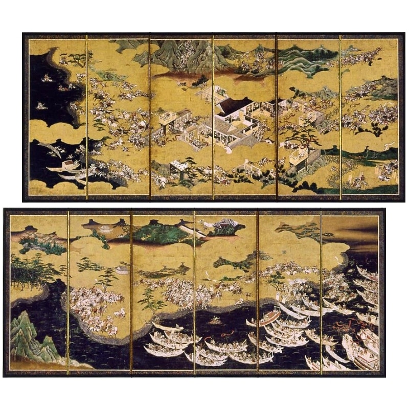 縮小屏風〈源平合戦図屏風 〉京都便利堂オンラインショップ