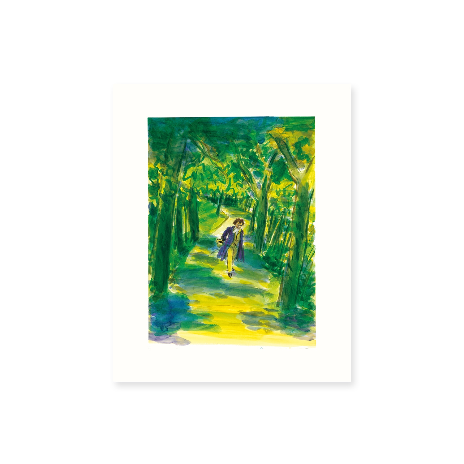 絵画（伊藤眸）外箱あり、額縁なし