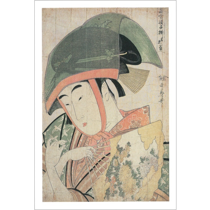 絵はがき〈当世踊子揃・吉原雀〉 喜多川歌麿 NA-149京都便利堂