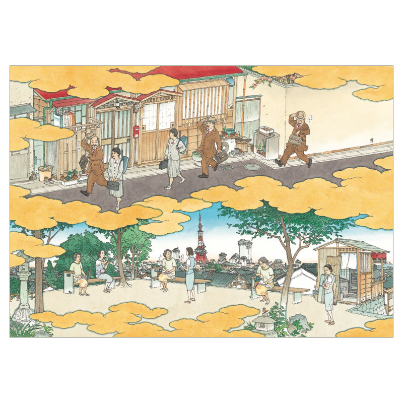 額絵 山口晃〈感謝の目つき 束の間つきあい〉京都便利堂オンラインショップ