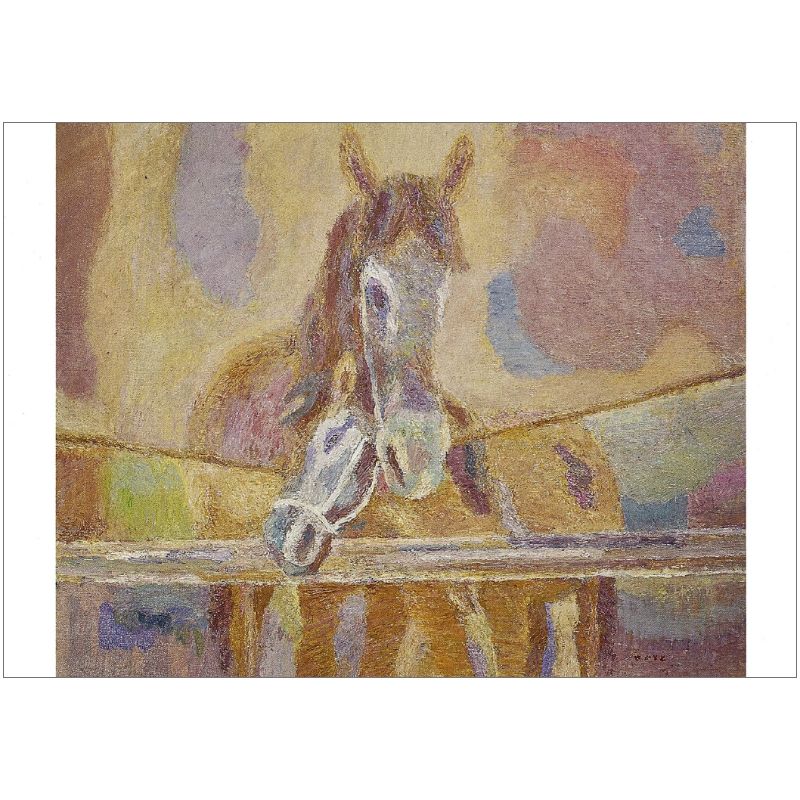 絵はがき〈母子馬〉坂本繁二郎 洋-4京都便利堂オンラインショップ