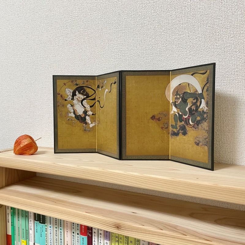 縮小屏風〈国宝 風神雷神図〉(小) 俵屋宗達京都便利堂オンラインショップ
