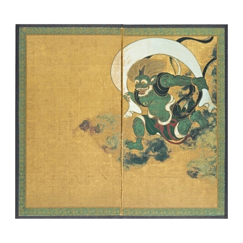 縮小屏風〈国宝 風神雷神図〉(小) 俵屋宗達京都便利堂オンラインショップ