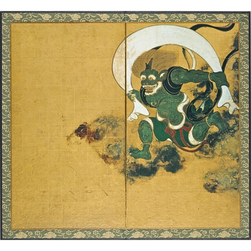 縮小屏風〈国宝 風神雷神図〉(大) 俵屋宗達京都便利堂オンラインショップ