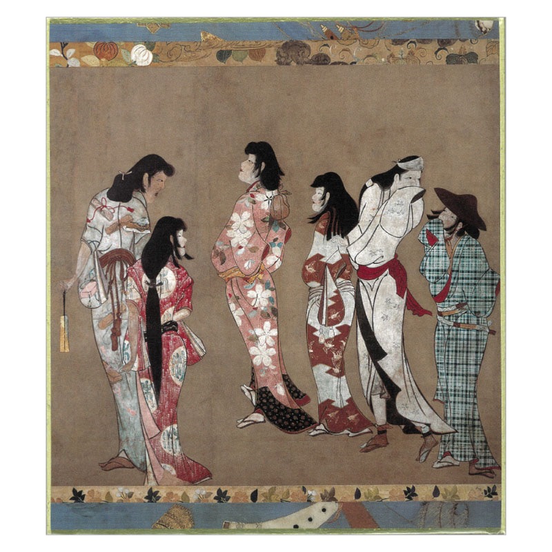 ミニ色紙〈重文 湯女図〉京都便利堂オンラインショップ