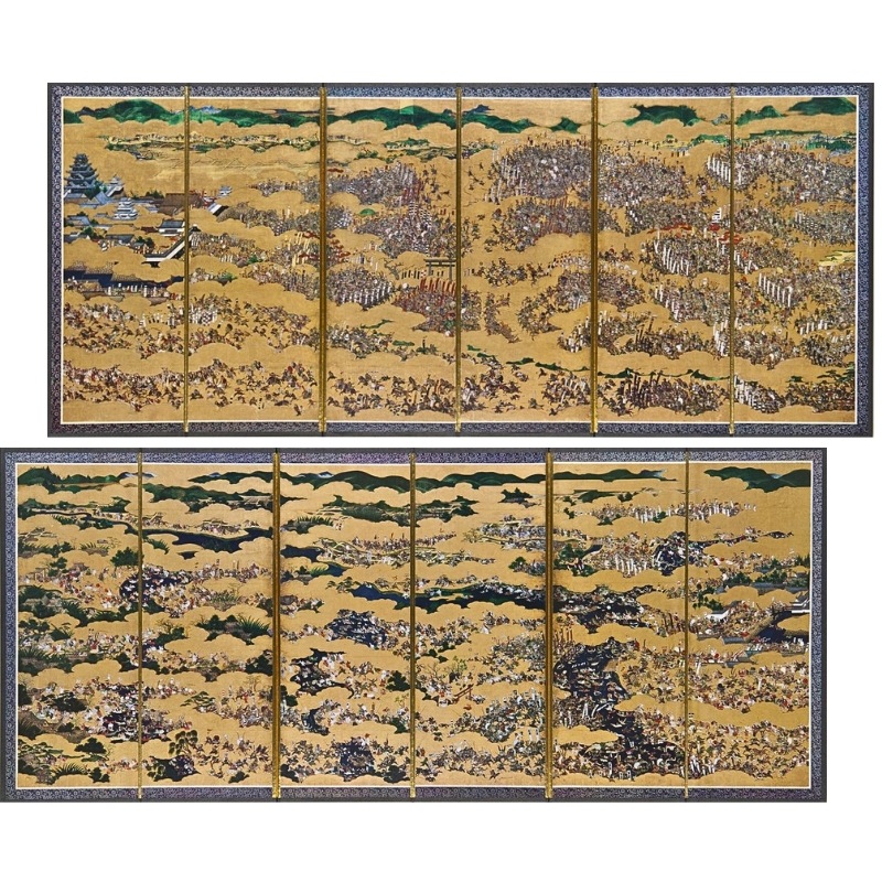 縮小屏風〈重文 大坂夏の陣図屏風〉京都便利堂オンラインショップ