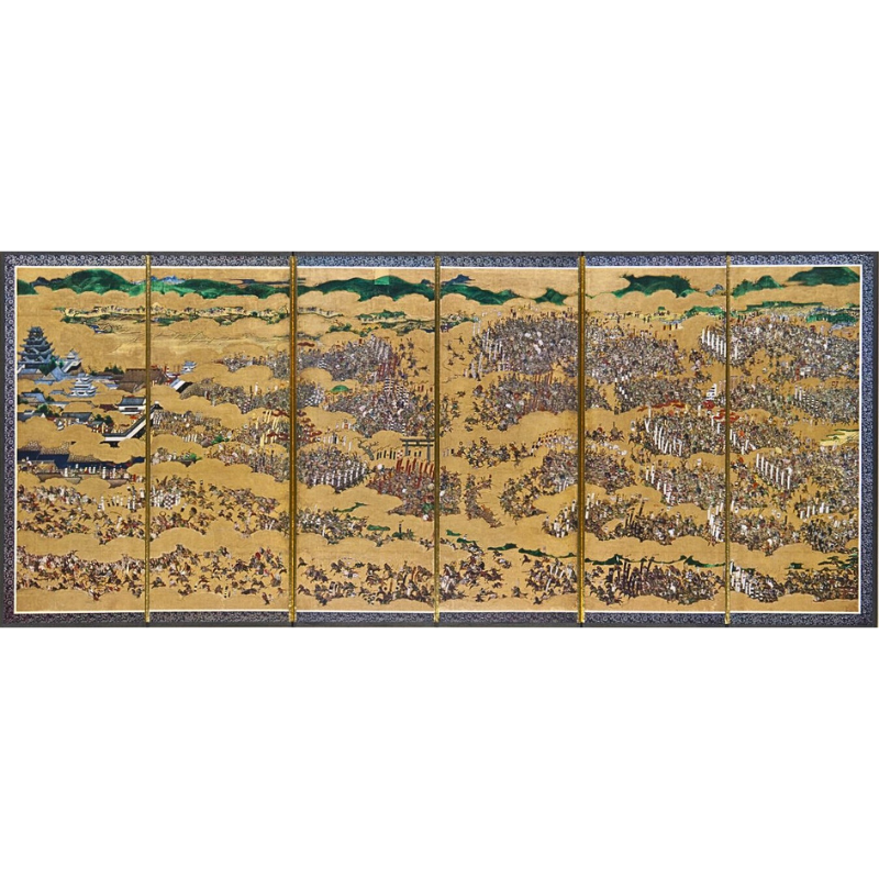 縮小屏風〈重文 大坂夏の陣図屏風〉京都便利堂オンラインショップ