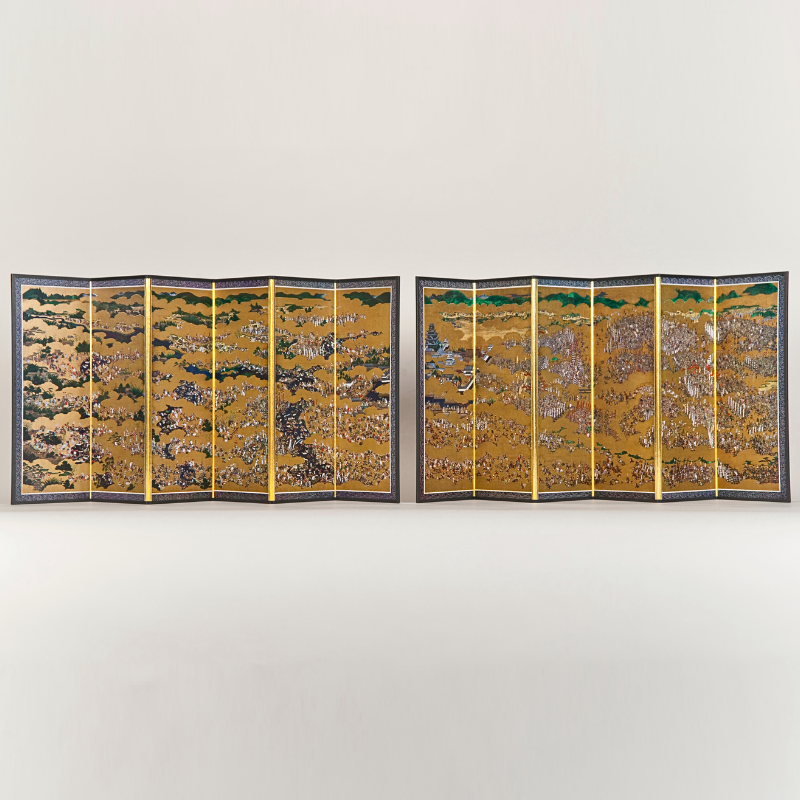 縮小屏風〈重文 大坂夏の陣図屏風〉京都便利堂オンラインショップ