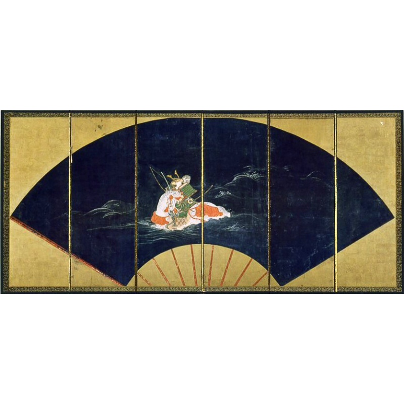 縮小屏風〈一の谷合戦図屏風〉京都便利堂オンラインショップ