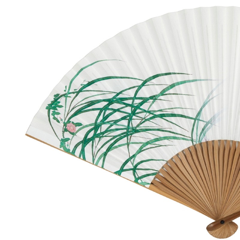 扇子〈風神雷神図・夏秋草図〉 尾形光琳・酒井抱一 (男女兼用)京都便利