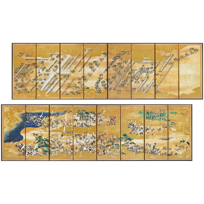 浮世絵 信州川中嶋 金色フレーム 浮世絵 信州川中嶋 金色フレーム - メルカリ