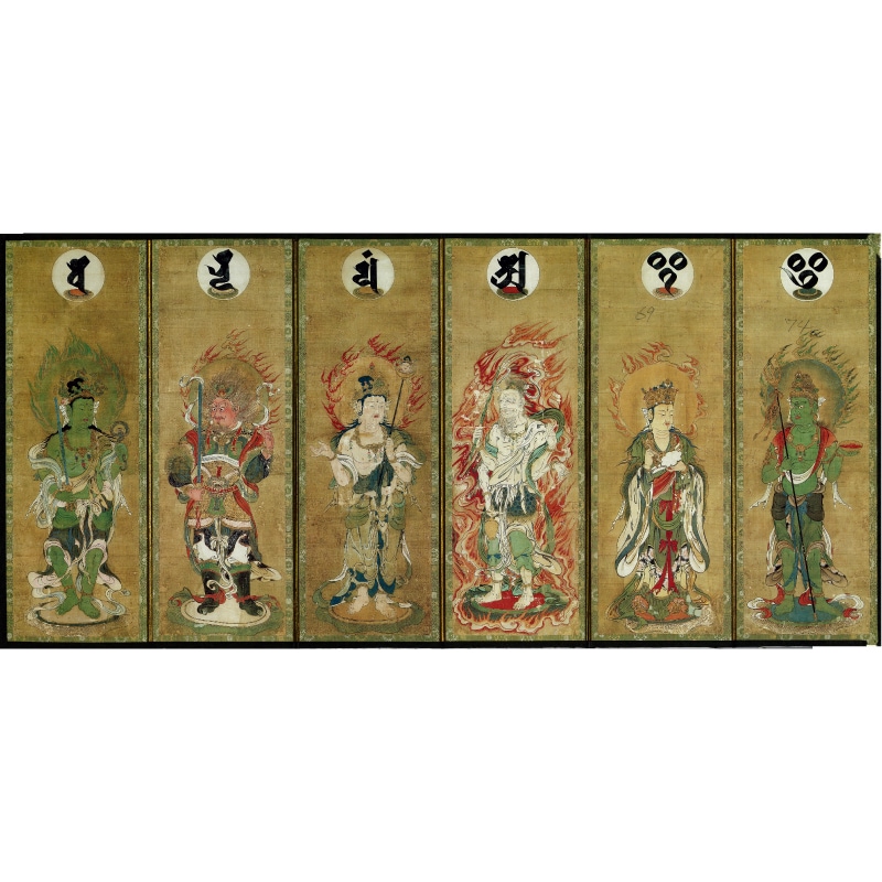 縮小屏風 東寺〈国宝 十二天屏風〉京都便利堂オンラインショップ