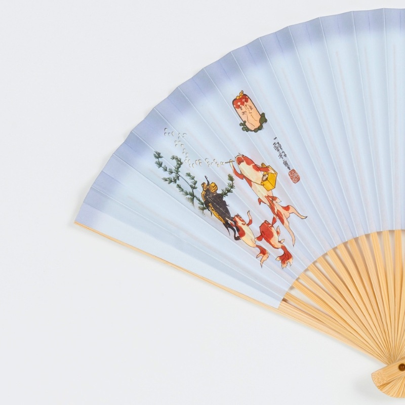 扇子〈金魚づくし〉 歌川国芳 (女性用)京都便利堂オンラインショップ