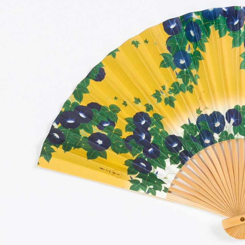 扇子〈朝顔図〉鈴木其一 (女性用)京都便利堂オンラインショップ