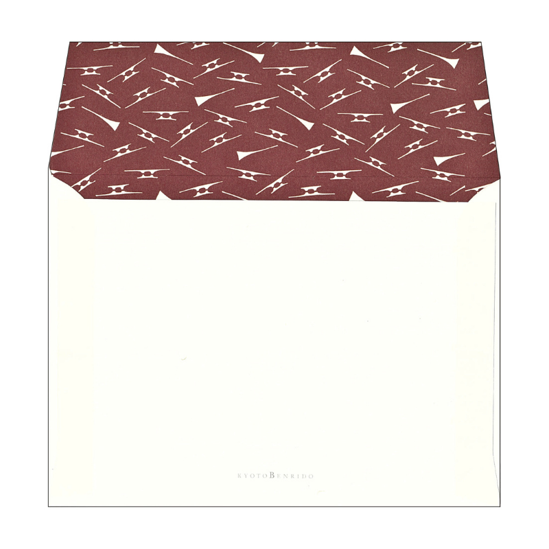 封筒セット〈染の型紙〉【5枚組】（全4種）京都便利堂オンラインショップ